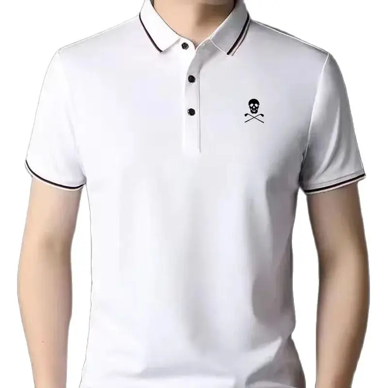 

남성골프티셔츠 Luxury Golf Clothing Men Golf Short Sleeve Men's Golf Wear 2024 Summer New Polo Golf Top Fashion Casual Korean Golf Tee