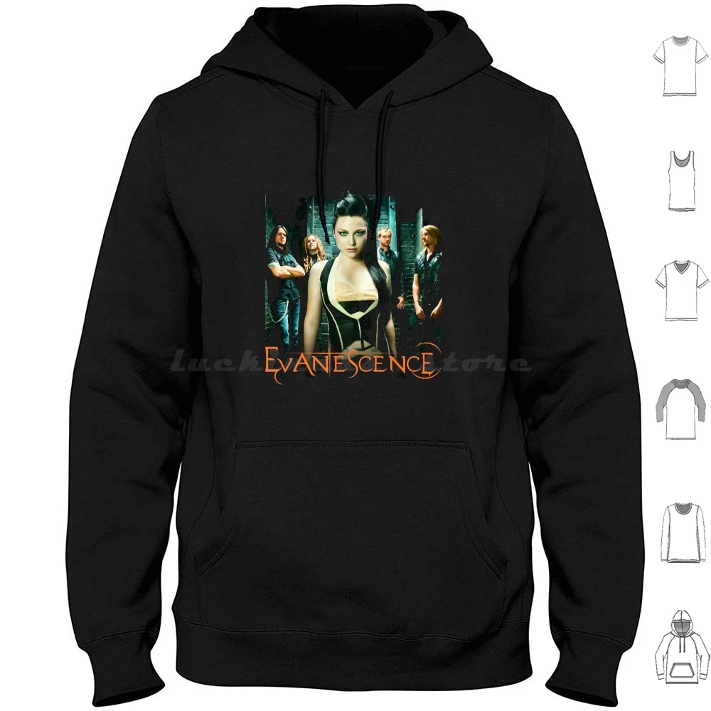 The Bitter Truth Evanes Rock Band Gift Fan Hoodie cotton Long Sleeve Evanescence Band Music Band Amy Lee Fallen Evanescence