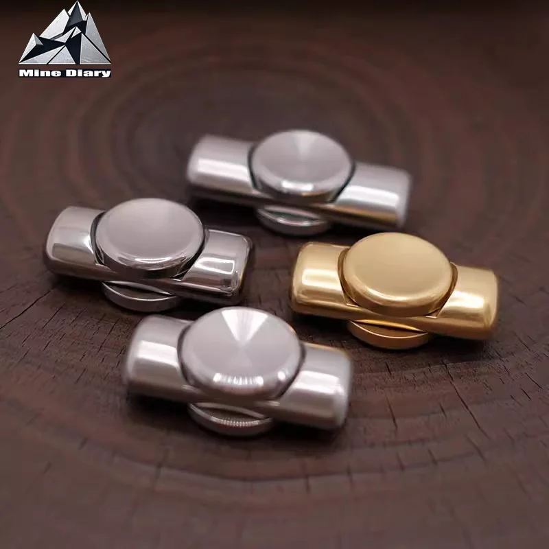 الفولاذ المقاوم للصدأ نحى الحرفية تململ سبينر موضة EDC اليد سبينر مكتب الاسترخاء ألعاب متململة أدهد أداة فكرة الهدايا