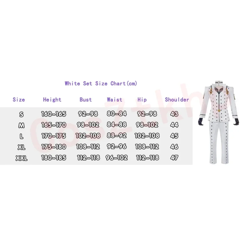 برونو بوكسياراتي تأثيري زي للرجال والنساء ، مغامرة جوجو غريبة ، رياح ذهبية ، هالوين ، كرنفال ، بدلات