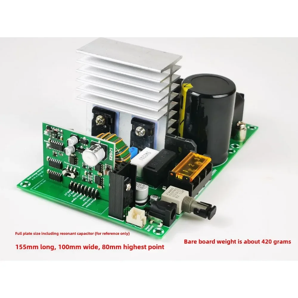 New Half Bridge Integrated Dual Resonant Tesla Coil Driver Board DRSSTC Music Solid-state Tesla Module Kit