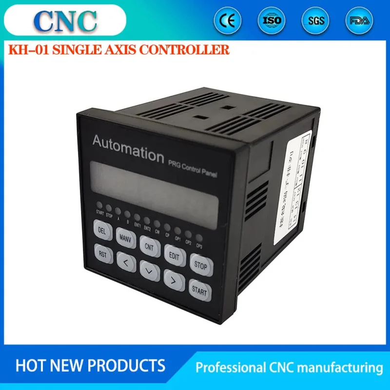 CNC Uniaxial Stepper Motor Motion Controller Automation Controller PRG Control Panel 220V