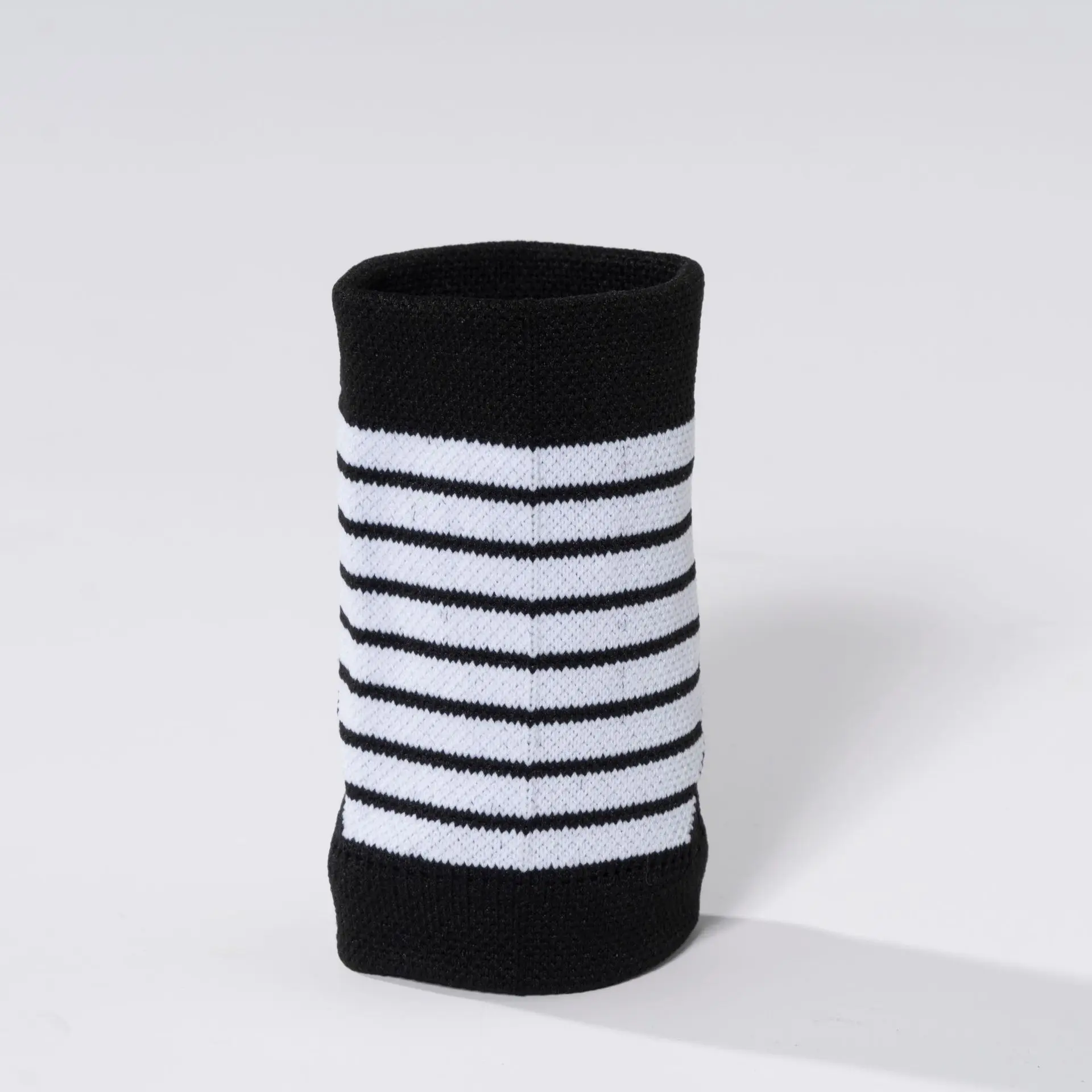 Cross-Border Sports Wristbands, Sweat-Absorbent Striped Protective Wristbands, Anti-Sprain Sports Knitted Wristbands