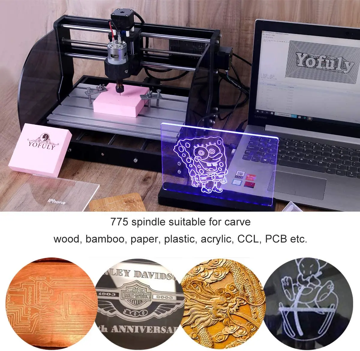 CNC 3018 Pro Max DIY Engraving Machine Laser Engraver 3-Axis GRBL Milling Laser Wood Router PCB PVC Mini CNC3018 Crave Engraver