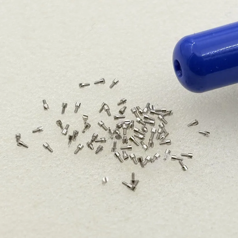 20pcs Watch Accessories 8205 8213 Movement Balance Wheel Clamp Outer Pile Head Screw 8205 External pile head screw