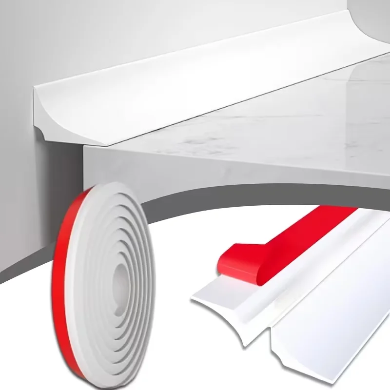 

1 шт., 2 м/78,74 дюйма, силиконовая пробка для воды в ванной комнате, водоудерживающая полоса, гибкая дверь для ванной комнаты, стиральная машина, барьер для душевой плотины