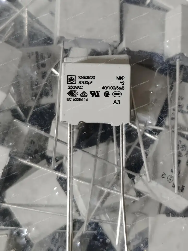 KNB2520 4700P 20% 250V L6 Polypropylene Film Capacitor Iskra 4.7nf 13x6mm