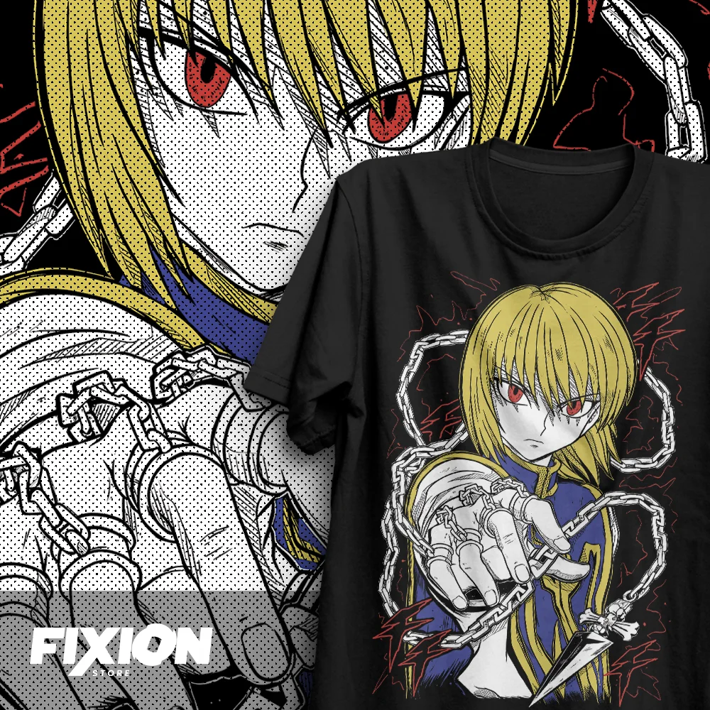 

Аниме футболка Hunter x Hunter - Kurapika # GA [N] Манга Футболка