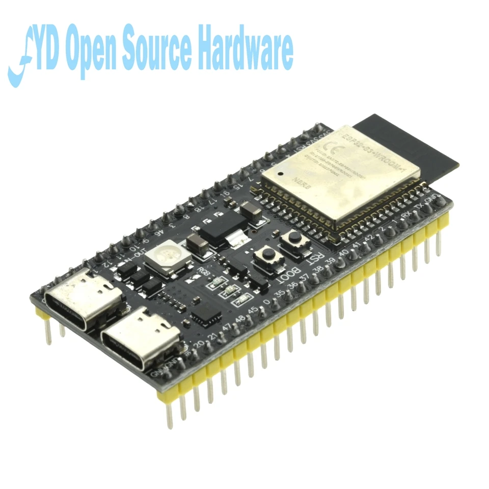 ESP32-S3 Development Board 2.4G Wifi Module for Arduino ESP IDF ESP32-S3-WROOM-1 N8R2 N16R8 44Pin Type-C 8M PSRAM ESP32 S3