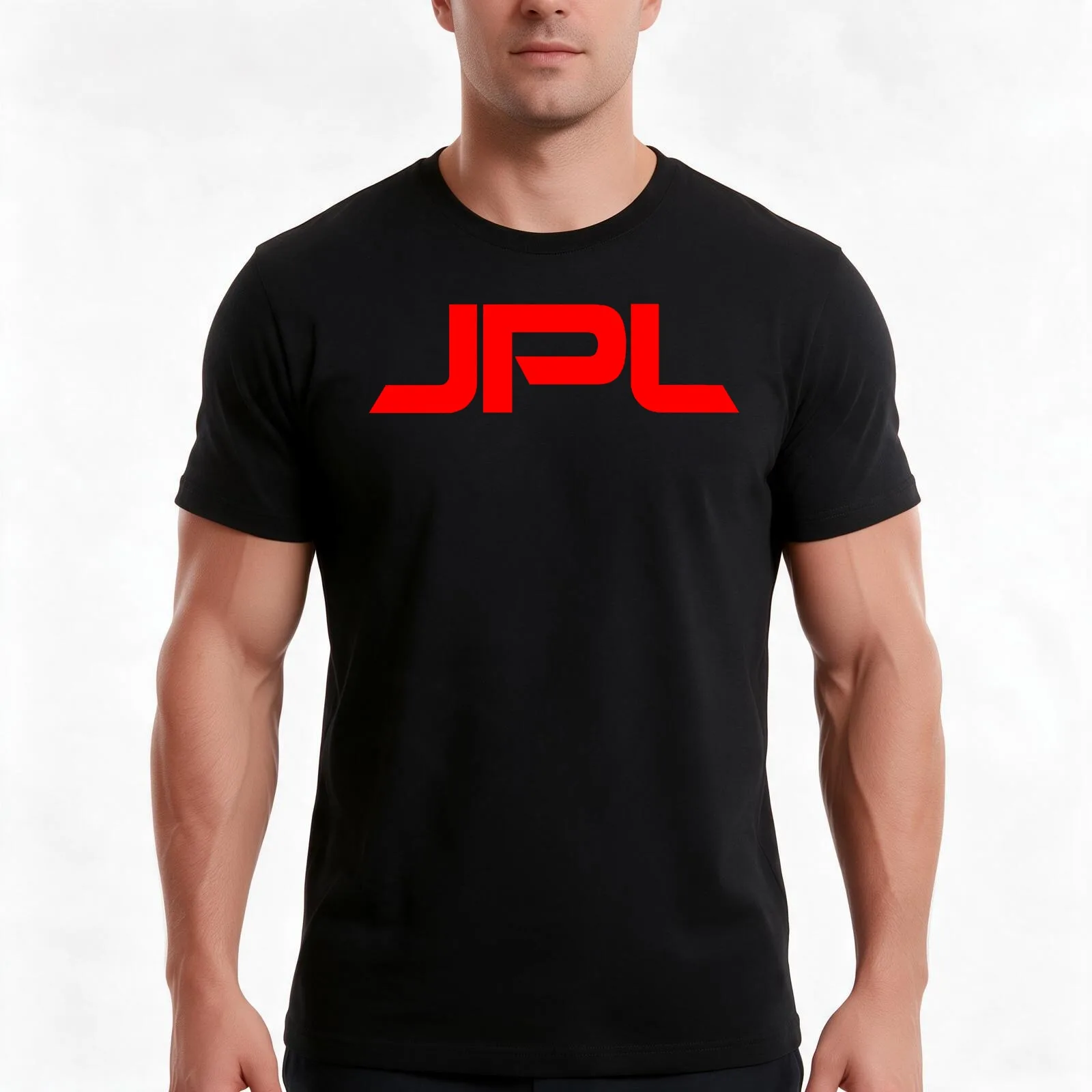 Jet Propulsion Laboratory (JPL) Logo T-Shirt, Summer Casual Cotton Tee, Oversized Streetwear Tops, Vintage Graphic Print