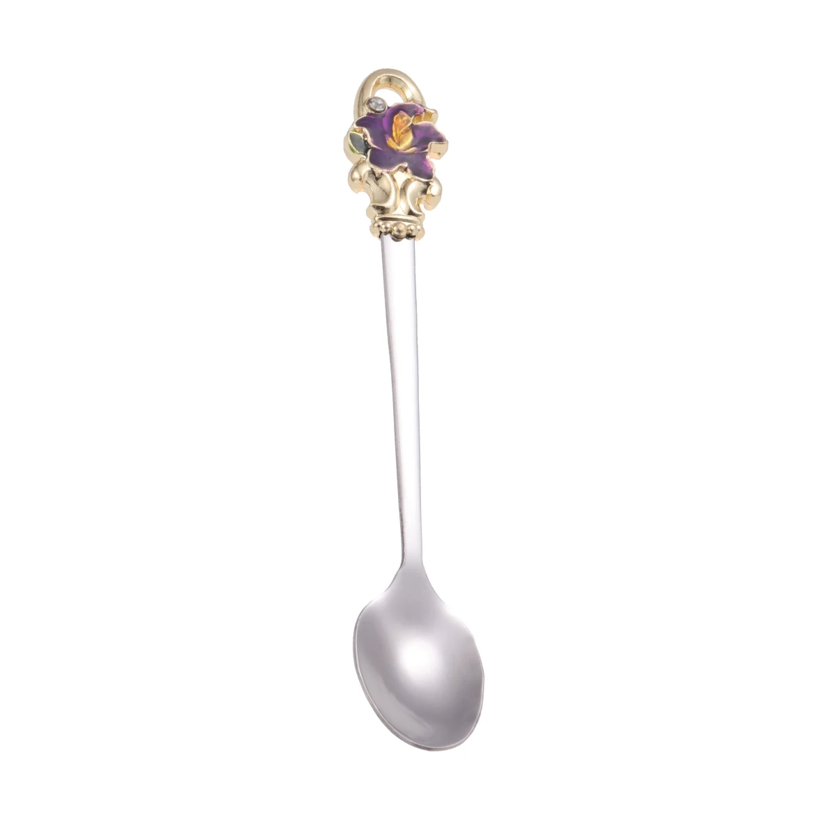 

flower coffee spoons kitchen spoon stirring spoons dessert scoops