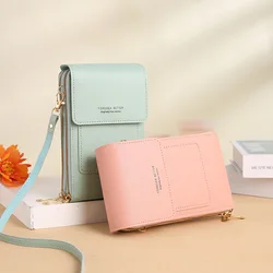 Bolso multifunción para mujer y niña, bandolera para teléfono, Cartera de hombro para llaves, monedas, tarjetas, viajes, compras, novedad