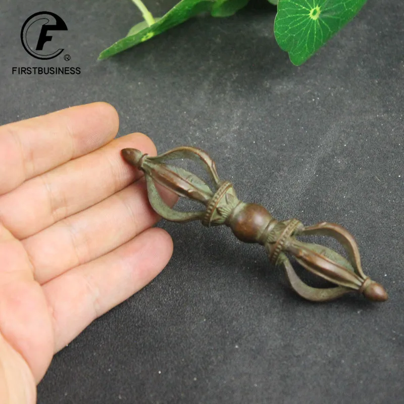 معدن النحاس فاجرا مدقة الحلي بوذا أداة التماثيل خمر البوذية ديكور المنزل مكتب الزينة فنغ شوي الحرف