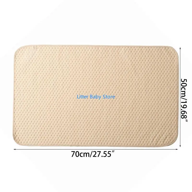 N80C حصيرة تغيير الحفاضات الناعمة للأطفال 0-36 متر مرتبة حفاضات سهلة التنظيف #6