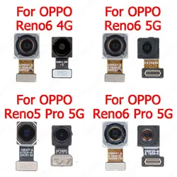 Selfie Rear Camera For OPPO Reno5 Reno6 Reno 5 6 Pro 5G Front Back View Facing Backside Big Camera Module Flex Cable Replacement