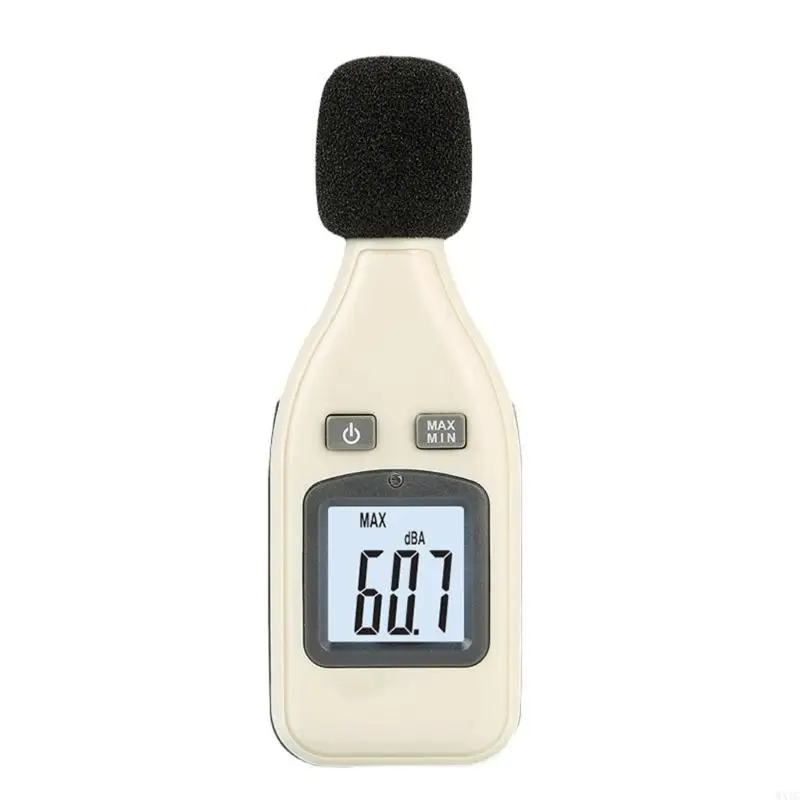 

WXTC Professional Sound Level Meter Small Digital Decibel Meter ABS для управления домашним и экологическим шумом