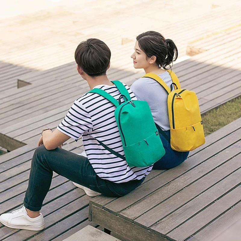 Original Xiaomi Colorful Backpack Bag 10L Leisure Sports Chest Pack Bags Unisex For Mens Women Travel Camping Smart Home Bag
