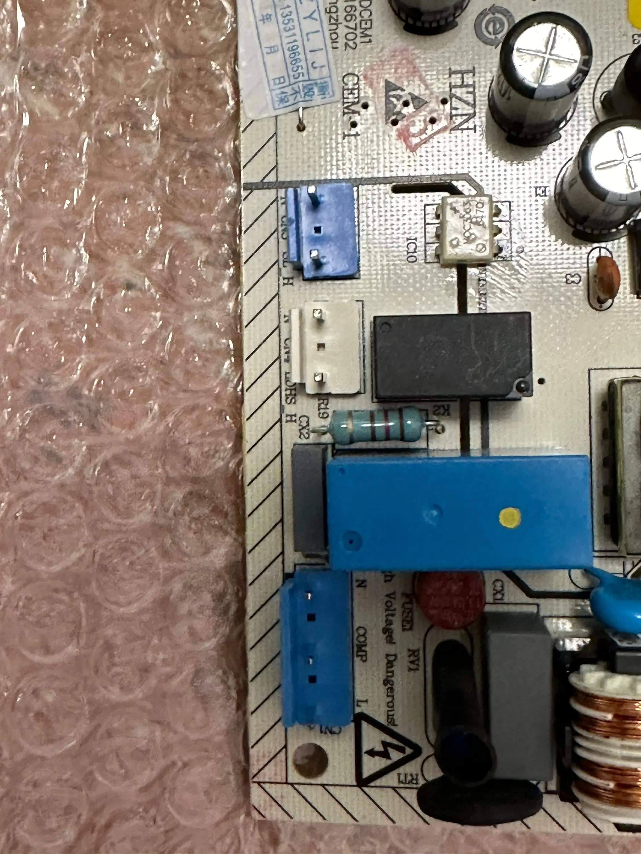 제어 보드 V98538 0321802329 W19-66BC W19-66