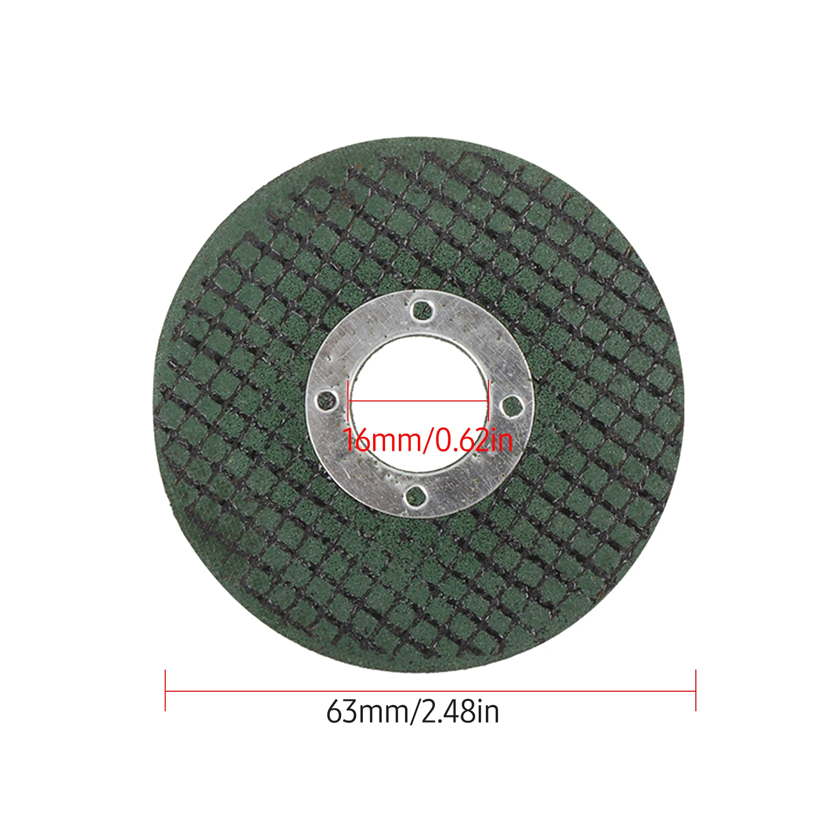 Kettingzaagbladenset 2,5 inch 63mm Zaagbladenset 4 stuks met hars, diamant 60mm, HSS en TCT bladen voor mini elektrische zaag