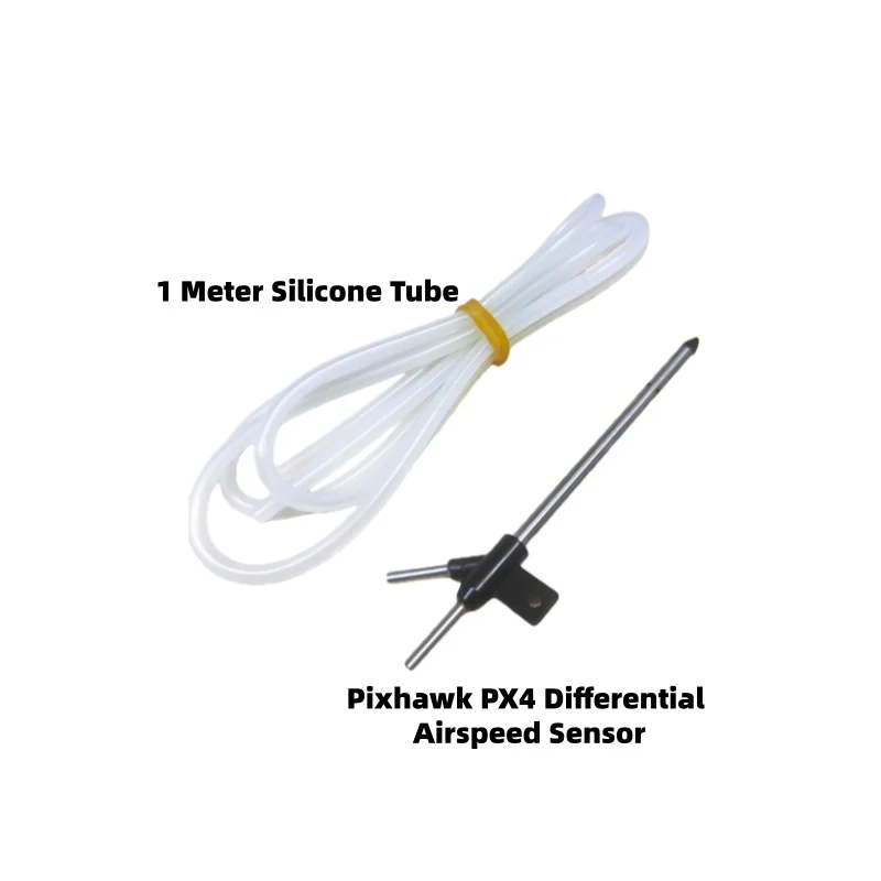Pixhawk PX4 Differential Airspeed Pitot Tube Nylon 1 Meter Silicone Tube Digital Airspeed Meter APM Model Fixed-Wing Aircraft