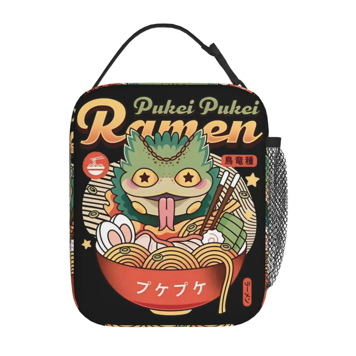 

Pukei Pukei Ramen Thermal Insulated Lunch Bag for Work Monster Hunters Game Portable Food Bag Container Cooler Thermal Lunch Box