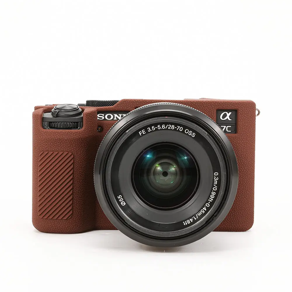 Soft Silicone Camera Body Case For Sony A7CII A7C2 A7CM2 A7C Mark II Alpha 7C II  Armor Rubber Cover Skin