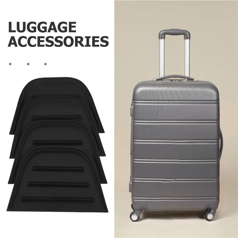

4 Pcs Luggage Corner Protector Anti-Collision Plastic Edge Guards Corner Guard Frame Corner For Suitcase Protector Supplies