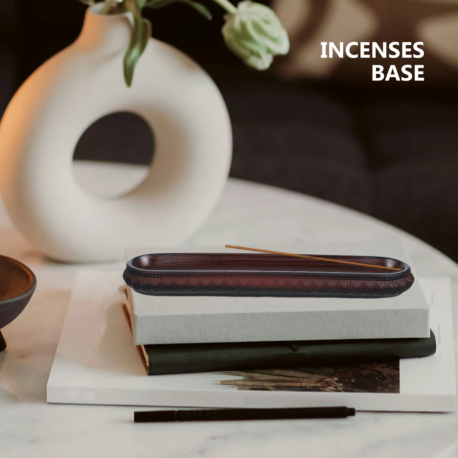 

Incense Stick Holder Base Vintage Table Incense Burner For Stick Resin Aromatherapy Home Office Decor Desktop Censer