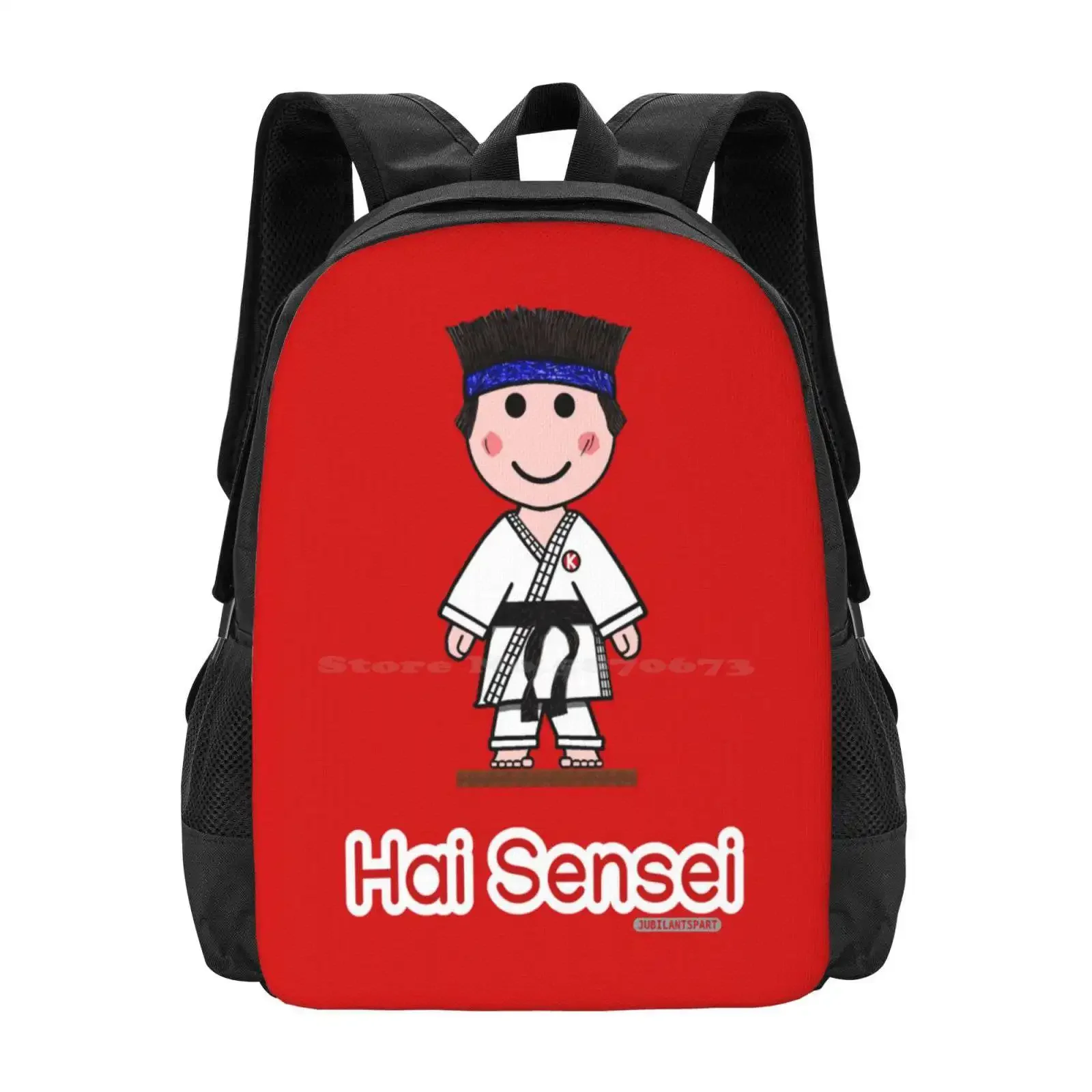 

Hai Sensei Ii Hot Sale Schoolbag Backpack Fashion Bags Jubilantspart Sensei Hai Karate Girl Karate Character Cute Karate Cute
