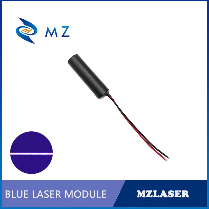 Vendita calda Compact D10mm 405nm 50mw Blue Violet UV Line modulo Laser ACC Drive grado industriale