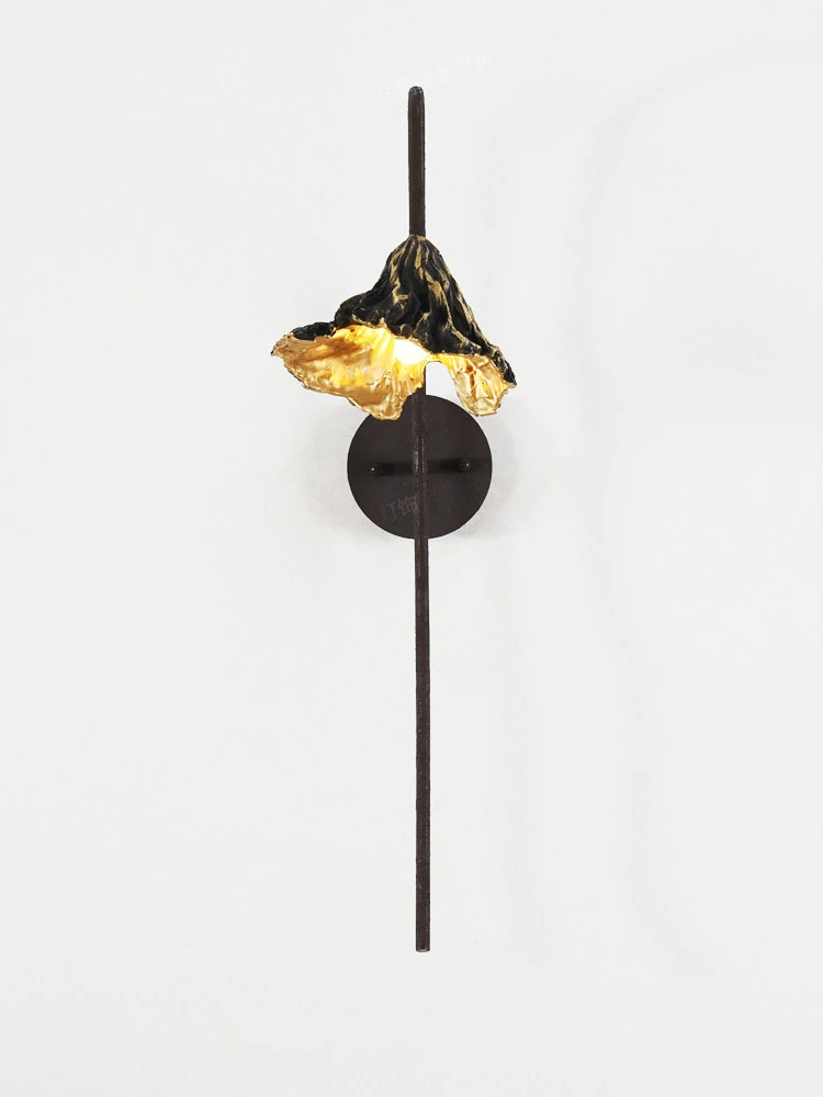 

Креативный черный настенный светильник в современном геометрическом винтажном стиле со светодиодами для виллы, лестницы, отеля, прикроватной зоны, освещения тумбы под телевизор