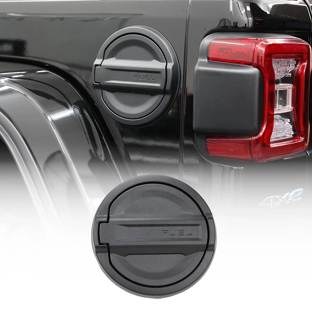 Electrical Remote Fuel Tank Cover Fuel Filter Door Cover Trim Gas Cover Locking 18-23 for Jeep Wrangler JL offroad 4x4