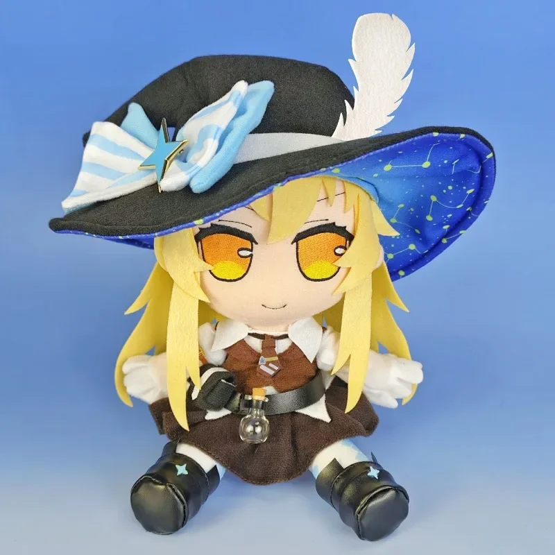 Muñeca  algodón suave  20 cm l anime TouHou Project, Kirisame Marisa, Kawaii Fumo, Cosplay, con traje intercambiable, figura  ju