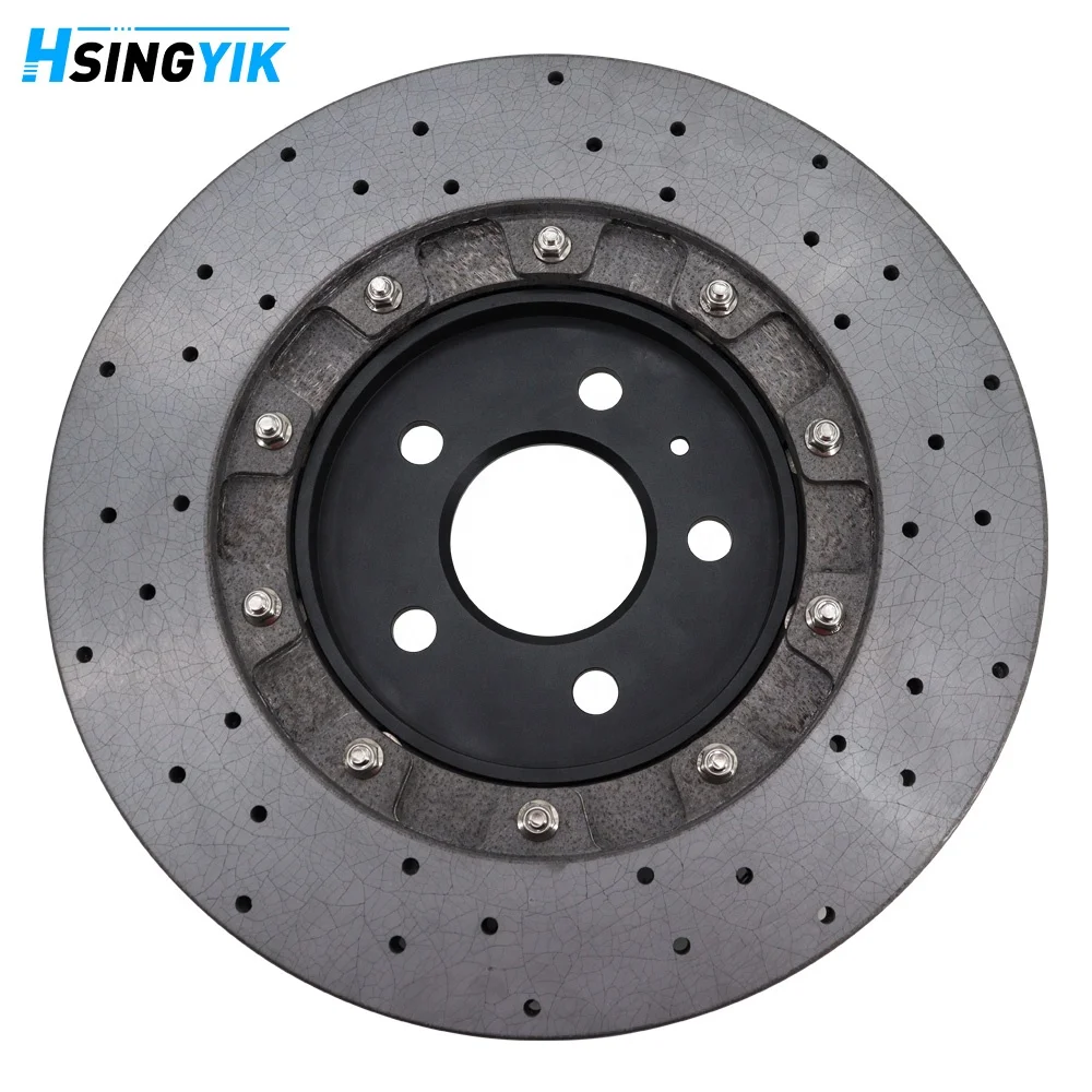 For Upgrade Modified 330*22mm Break Disk Carbon Ceramic Brake Discs for Audi RS4 B9 RS5 Coupe Quattro