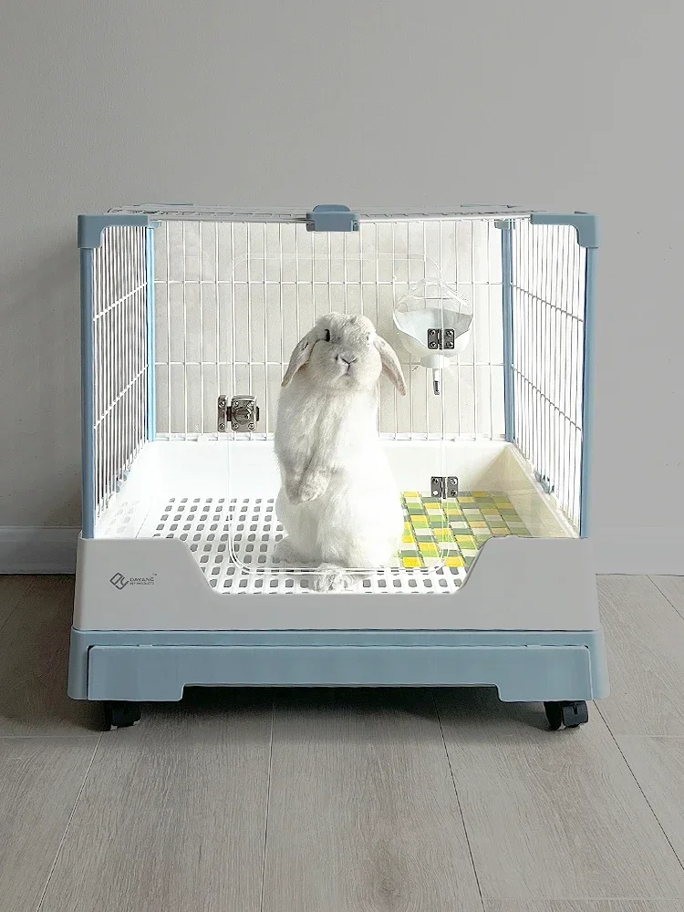 replaces the rabbit cage door landscape acrylic high transparency rabbit cage front door panoramic sightseeing high