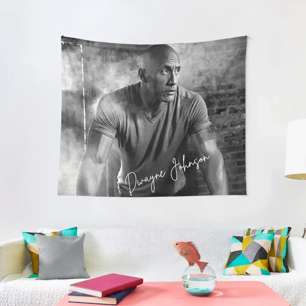 

Dwayne Johnson Tapestry Things To The Room Art Mural Anime Decor Tapestry