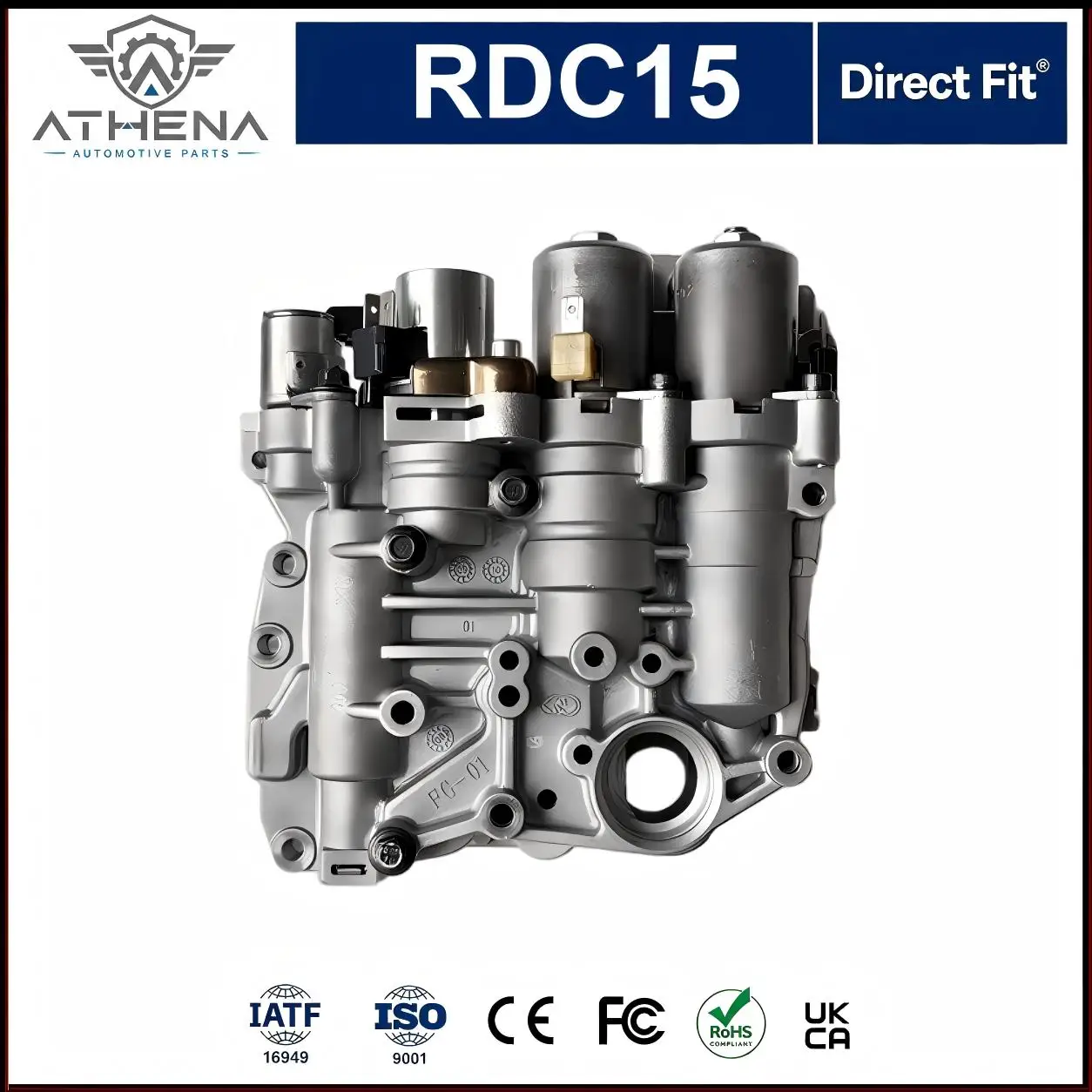 OE RDC15-0001 RDC15 GDC15 CVT Transmission Valve Body Solenoid Assembly For Lifan 320 530 620 X50 DFSK Zotye 2009-2018