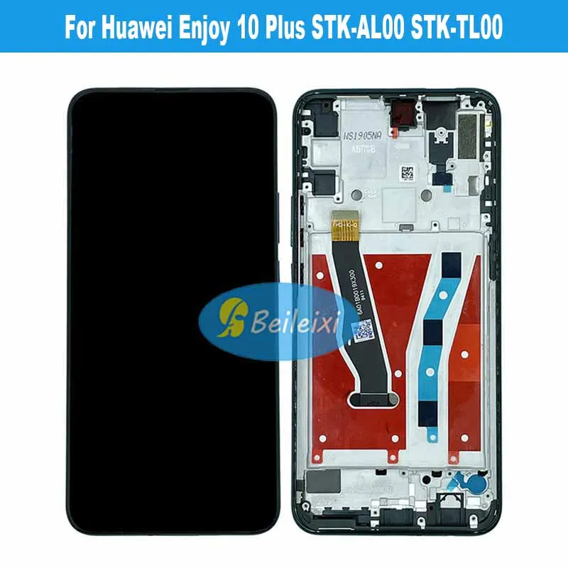 For Huawei Enjoy 10 Plus STK-TL00 STK-AL00 LCD Display Touch Screen Digitizer Assembly Replacement Parts