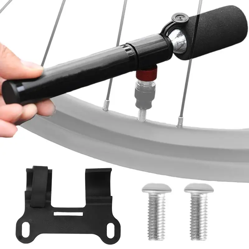 

Small Cycling Pump Mountain Cycling Co2 Portable Air Pump Fast Inflator Double Valves Wheel Compressor Frame Mount Cycle