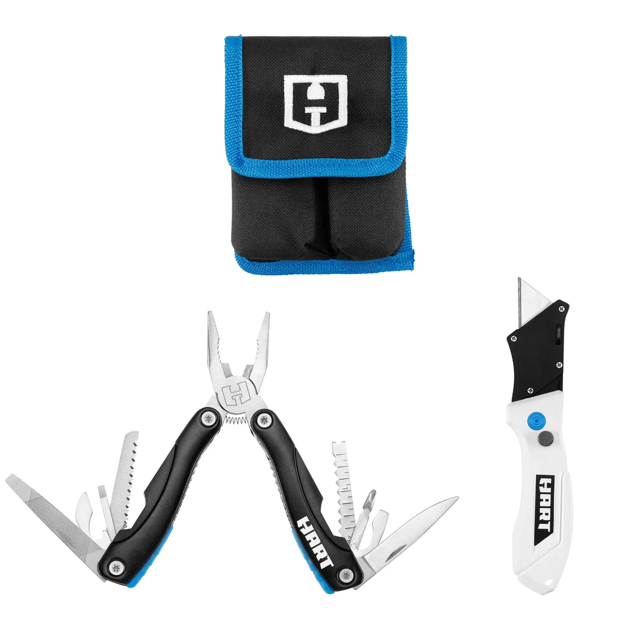 

HART 2 Piece Utility Knife and Multi Tool Combo utility knife pen knife