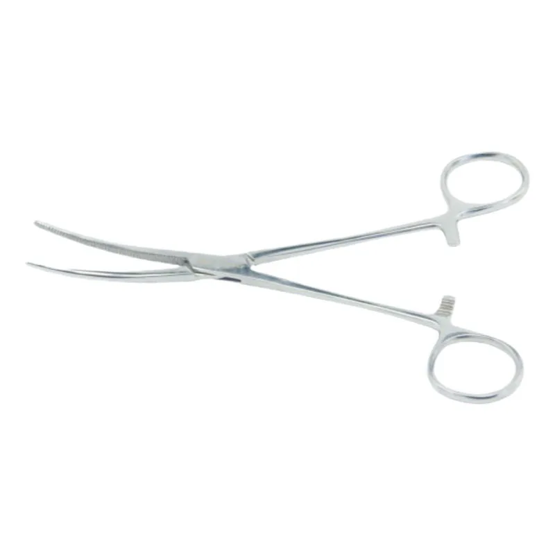 الطبية الفولاذ المقاوم للصدأ مستقيم رئيس الكوع الجراحية ملقط الأوعية الدموية أداة مرقئ حادة ودوراب