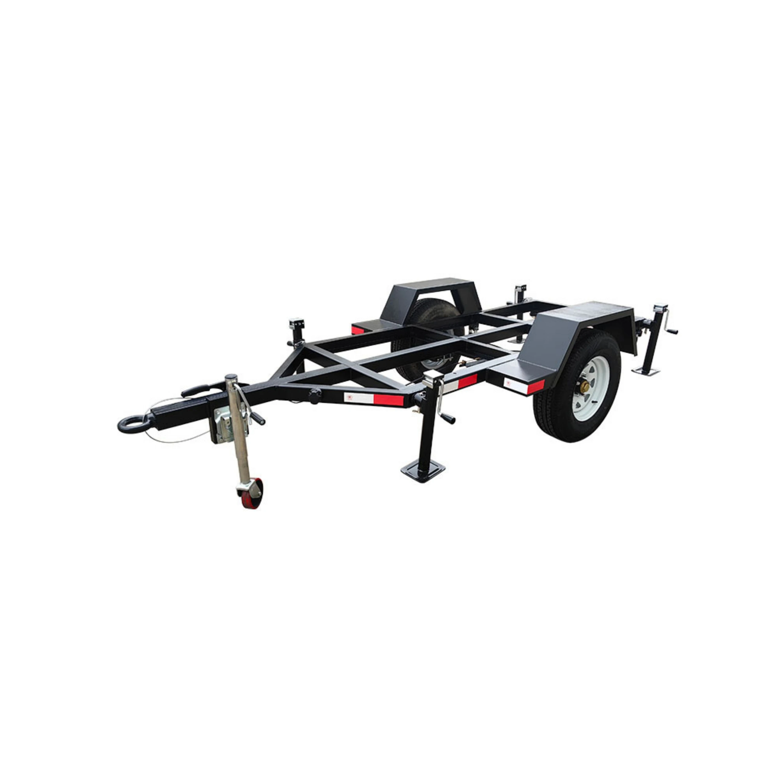 

sl-Customized 4 Meter 5.5Meter Yacht Trailer Rubber Raft Inflatable Boat Aluminum Alloy Lure Trailer Fiber Reinforced Plastic@