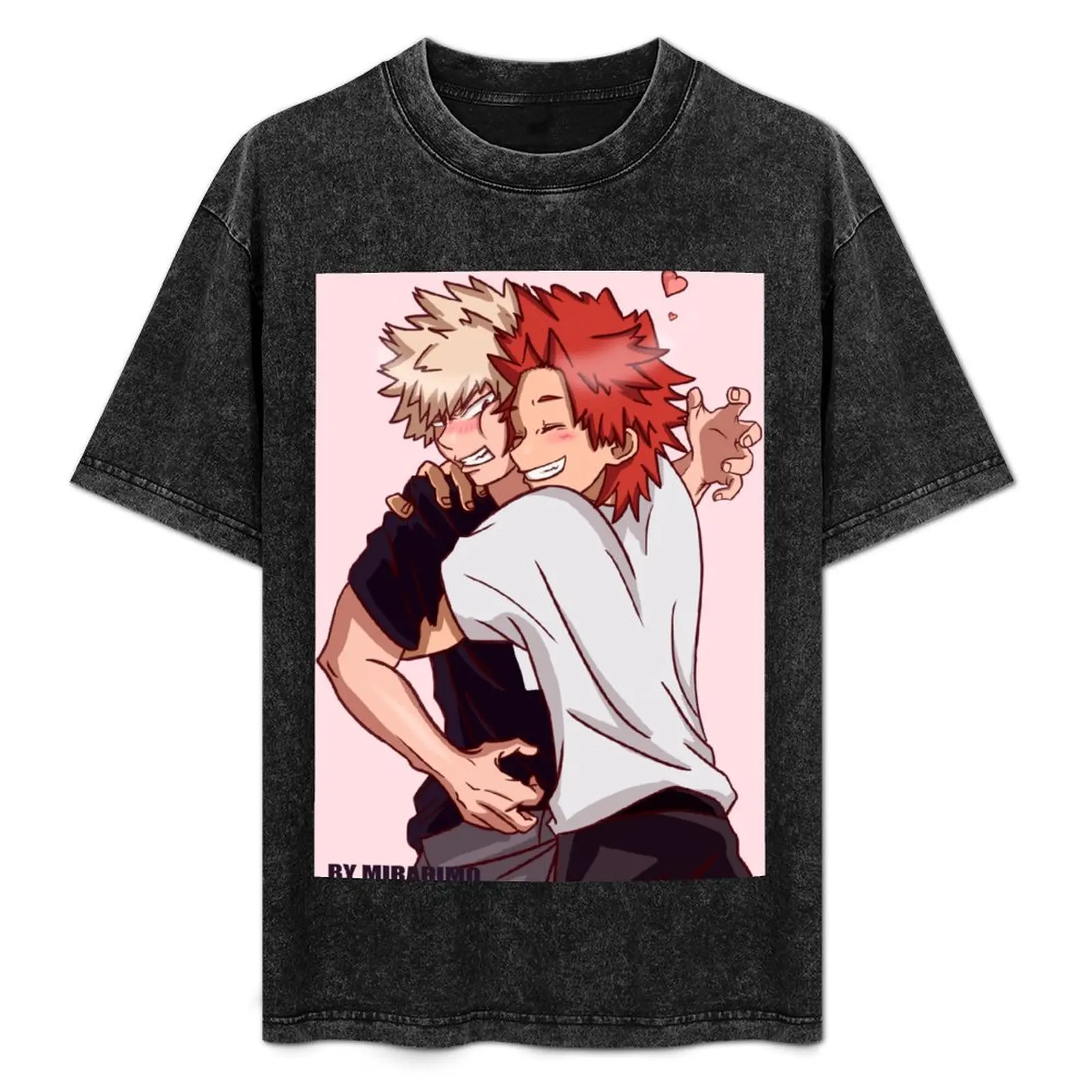 

Kiribaku T-Shirt Novelty Print Casual Tee Shirt
