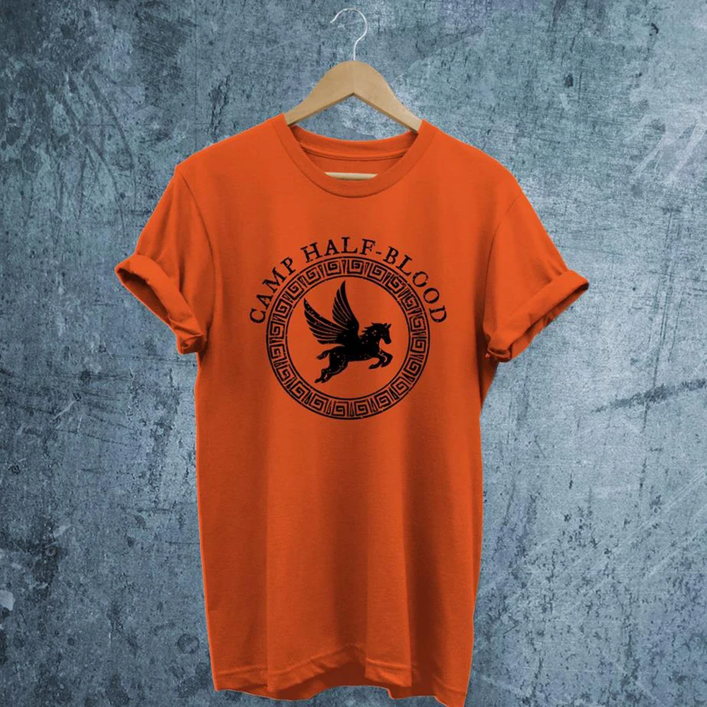 

Camp Half Blood Shirt Percy Jackson and Olympian SPQR T-shirt Vintage Camp Half-Blood Chronicles Branches T-Shirt Hipster Tops