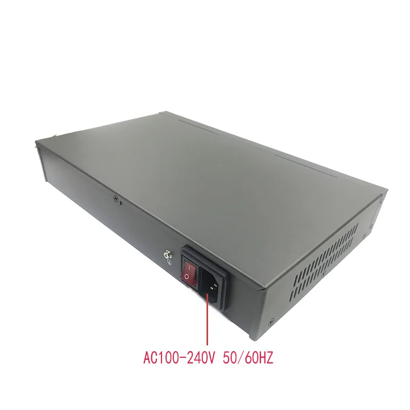 8 портов 1000 м, промышленное управляемое устройство, 10/100/1000 м, 2SFP, сетевой коммутатор промышленного класса, VLAN 192.168.0.1, управление в сети