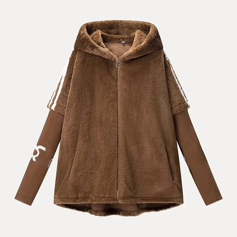 

Новая женская зимняя куртка 2025 года: модная, индивидуальная, для повседневной носки, из кожи с меховой подкладкой, приталенного кроя, в повседневном стиле.