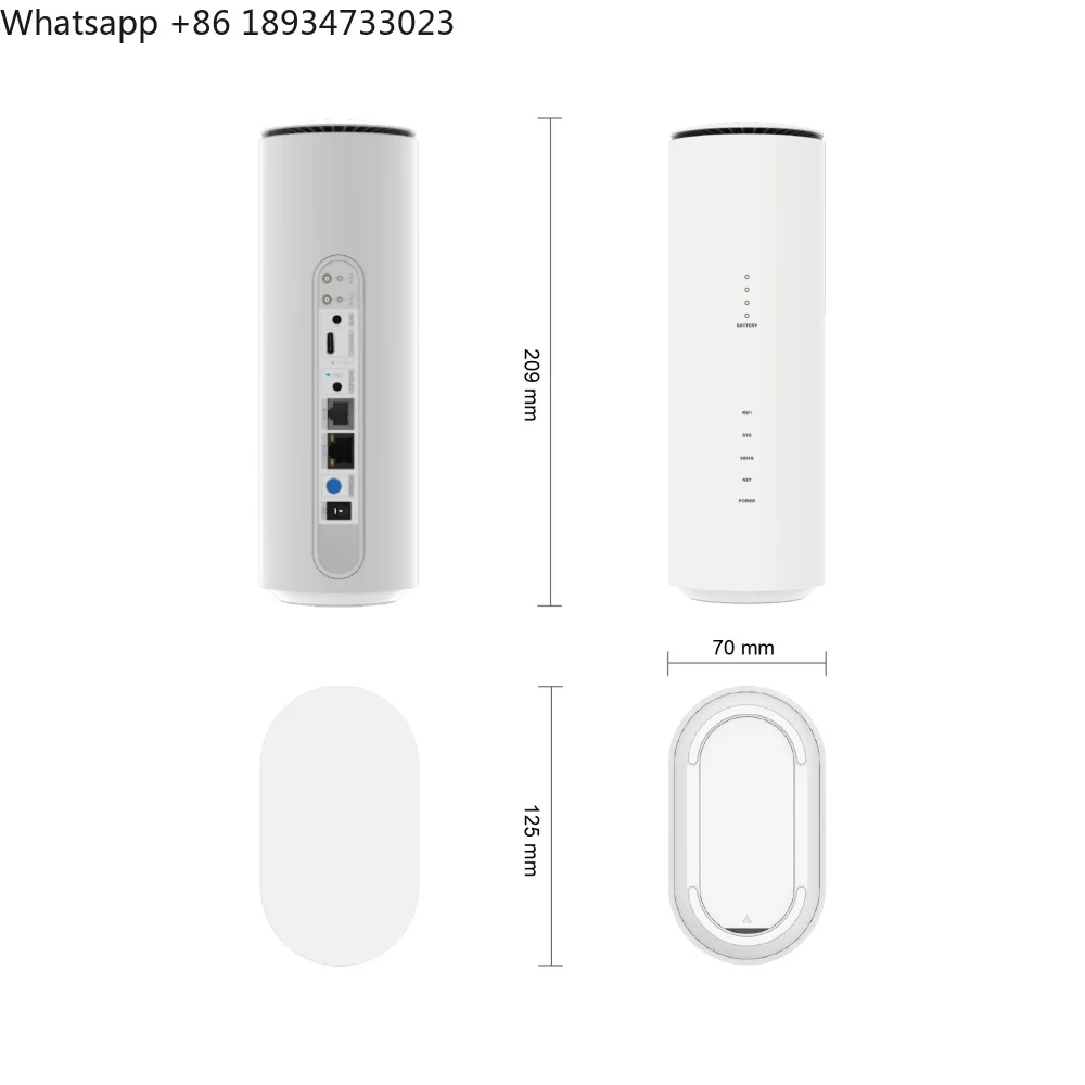 DNXT NR500 4G 5G  Wifi Cellular CPE Mobile Wireless Router With Card Slots Dual Band Home Indoor Hotspot LTE Universal Router