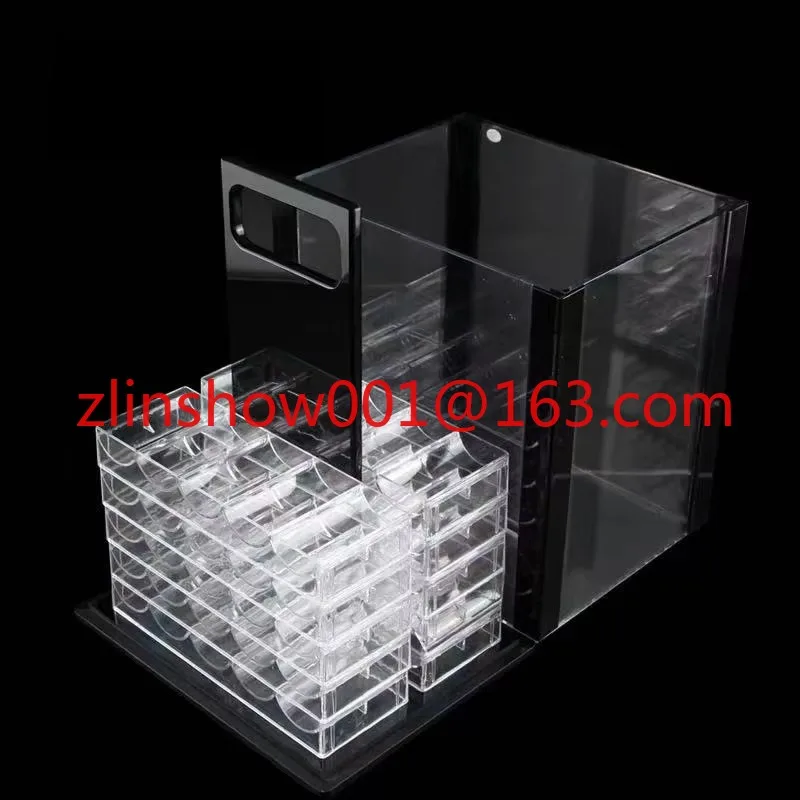 

Factory Wholesale 40mm Poker Chip Case Entertainment Products Chip Box