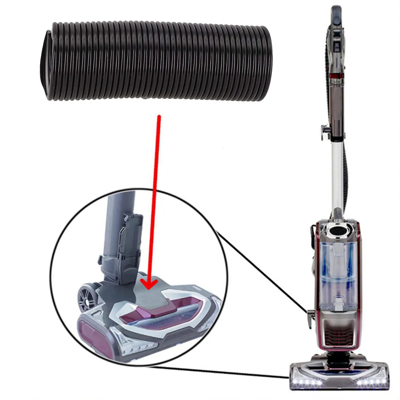 Practical Brand New Useful Lower Duct Hose Spare Parts Vacuum Cleaner Accessories Floor Nozzle Tube For Shark Replace
