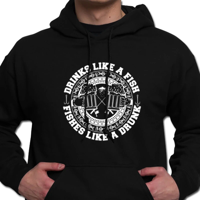 

2025 Autumn and Winter Fishing Gifts for Men - Pullover Hoodie High-end Luxury Is for Both Men and Women Top Y2k